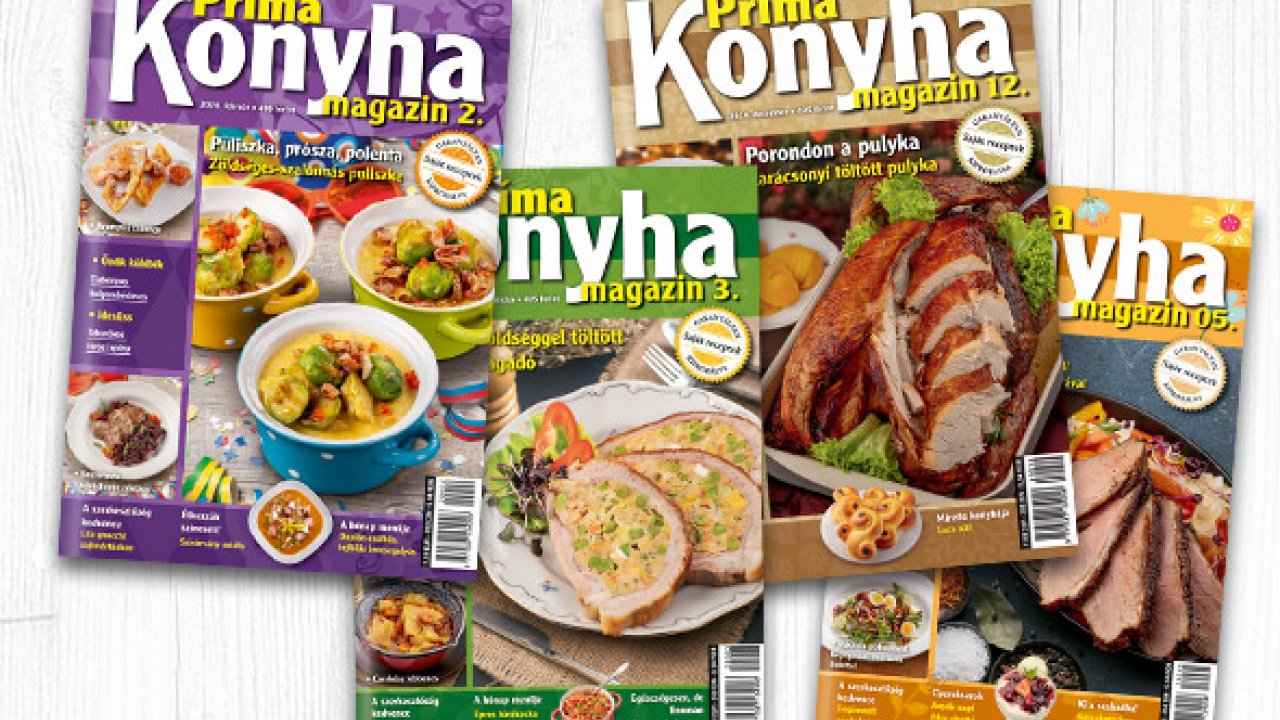 Szerezze be a Príma Konyha magazint otthonról!