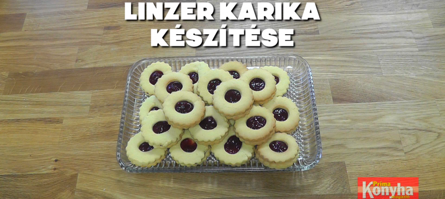 Linzerkarika készítése