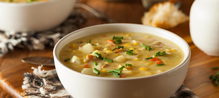 Chowder, a könnyedén alakítható raguleves