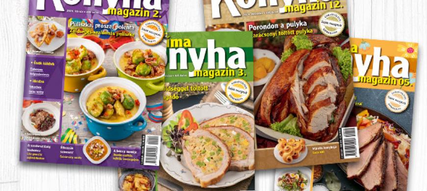 Szerezze be a Príma Konyha magazint otthonról!