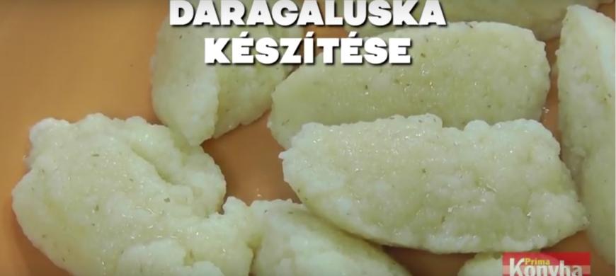 Daragaluska készítése