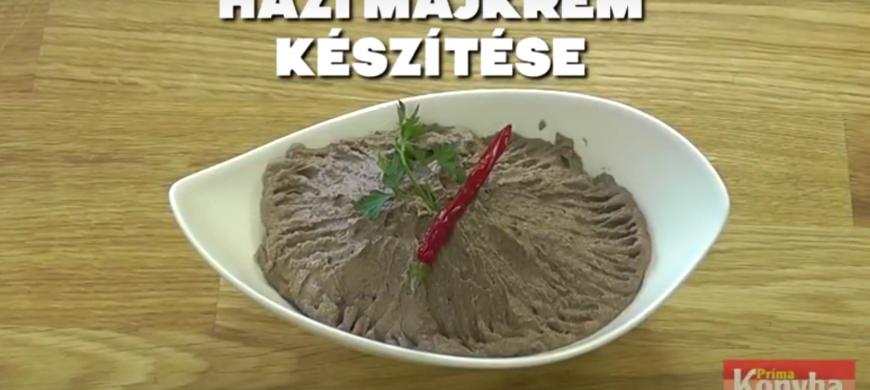 Házi májkrém készítése