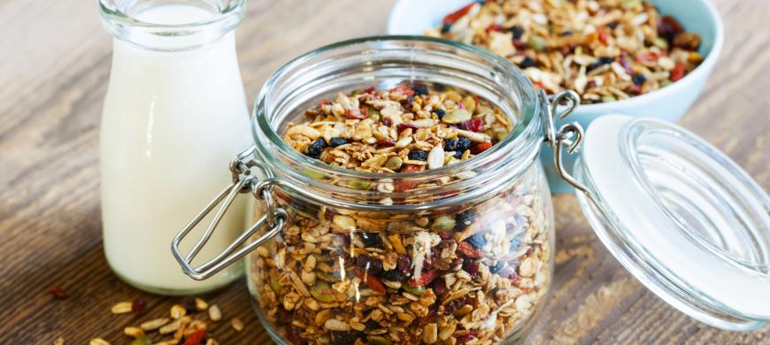 Tartalmas és finom reggeli, ideális uzsonna: granola