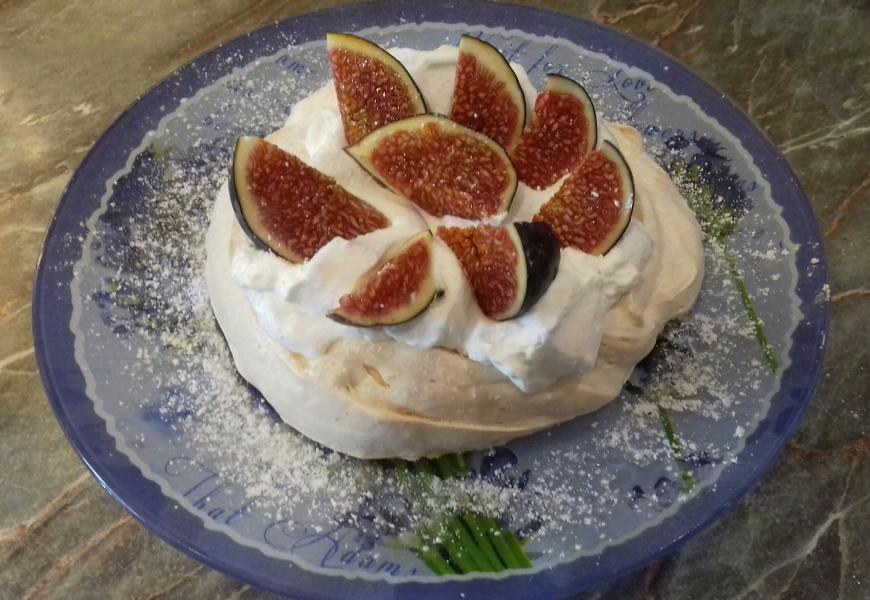 Fügés mini Pavlova torta