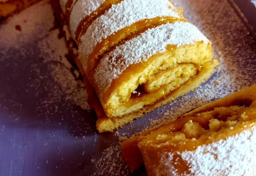 Piskóta pillangók barack dzsemmel 