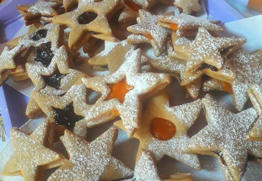 Fahéjas linzer recept