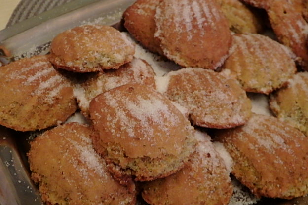 Pisztáciás Madeleine