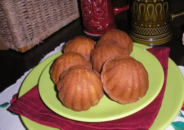 Sütőtökös kagyló muffin