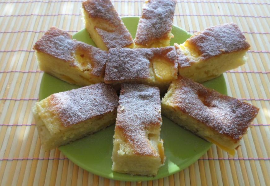 Barackos kefires süti