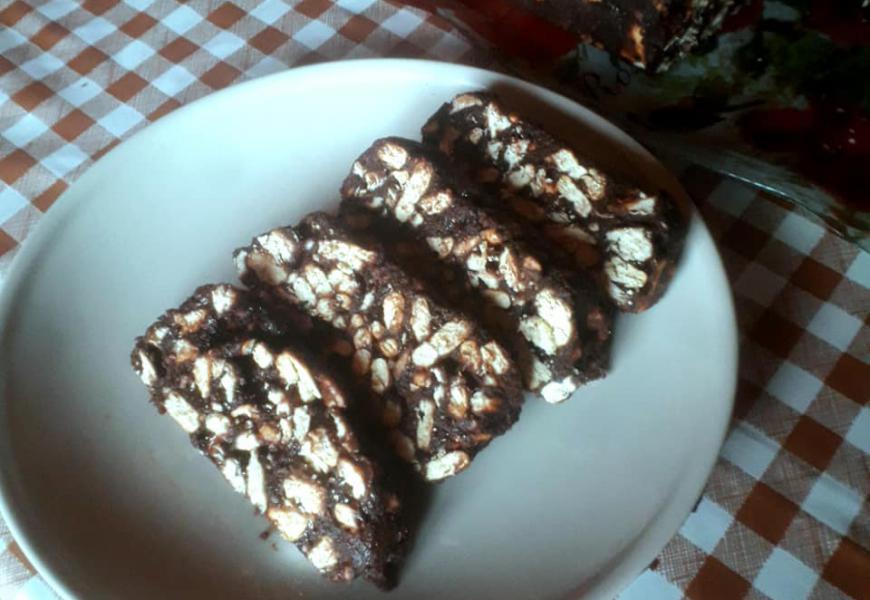 Kekszes tekercs recept