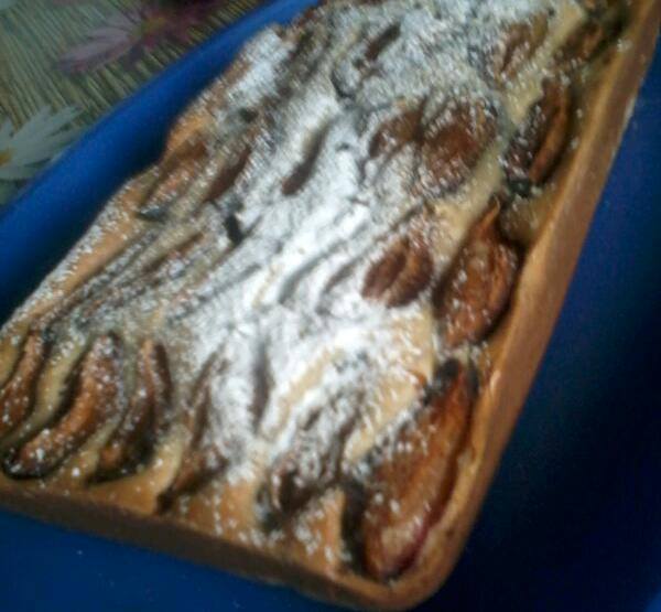 Kanalas szilvàs sütemény