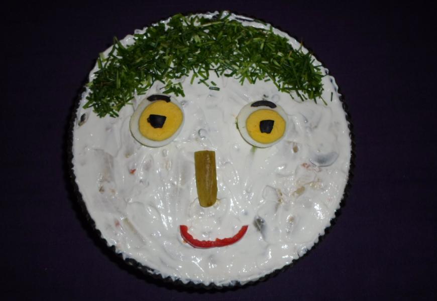 Zöldséges-majonézes saláta