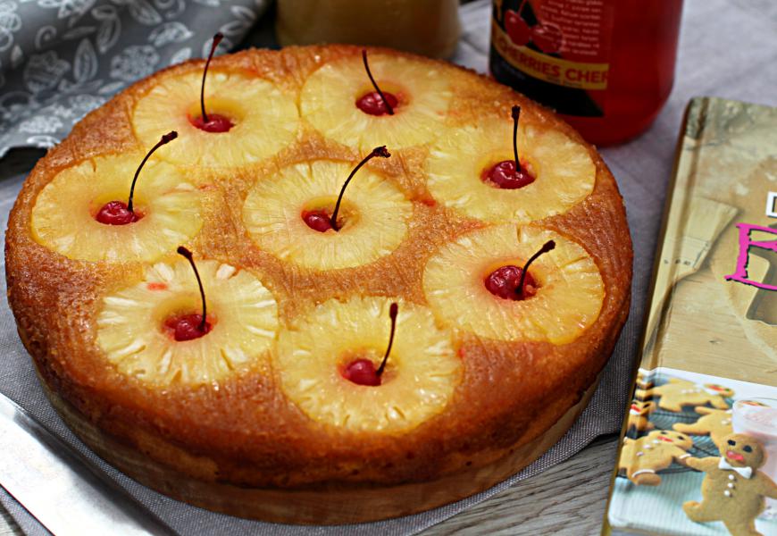 Fordított ananásztorta