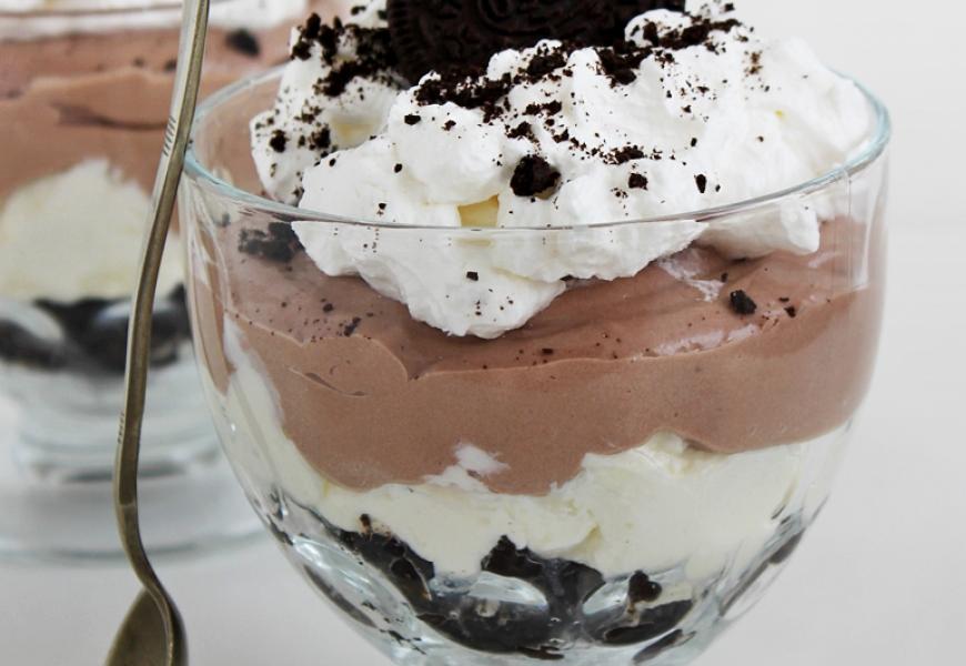 Oreo pohárkrém