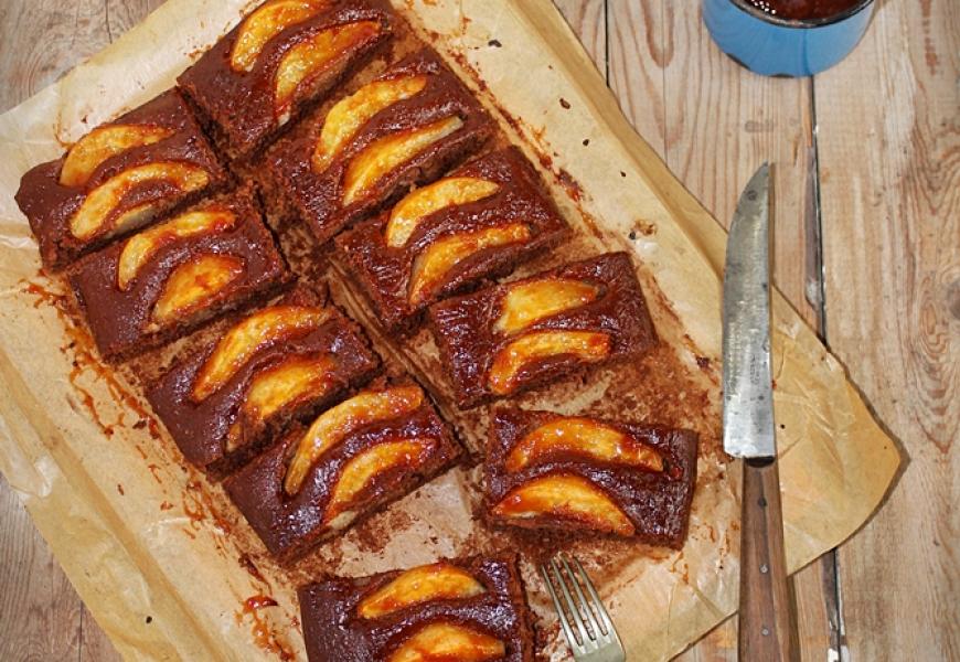 Körtés-diós lepény