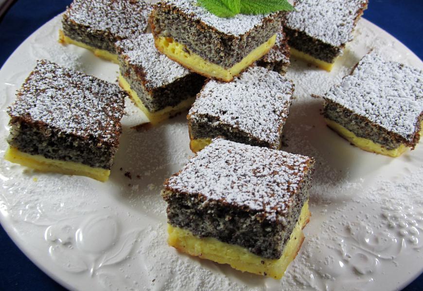 Intelligens mákos krémes