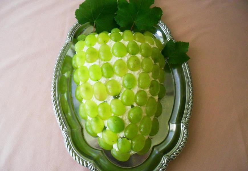 Krémtúrós szőlő