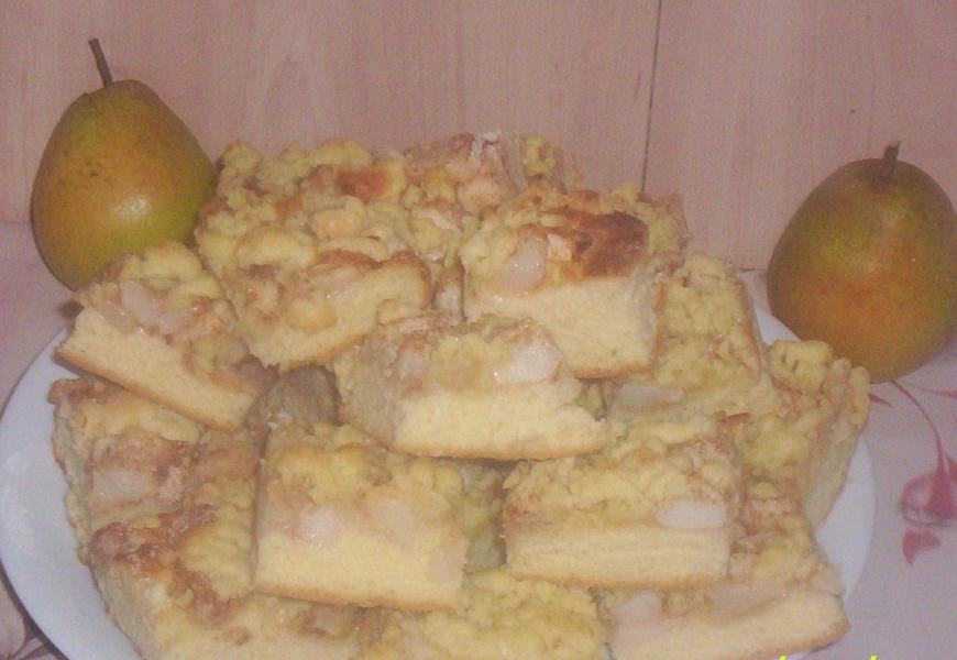 Borzas körtés lepény