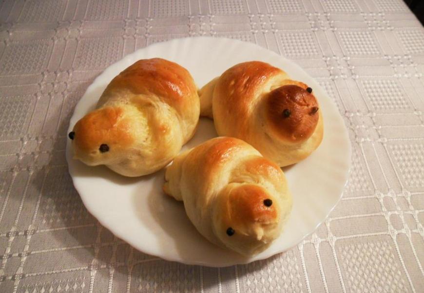 Kelt tésztából madarak
